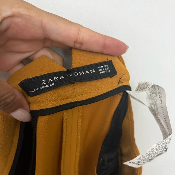 Zara Mustard Trouser Pants - Picture 5 of 5
